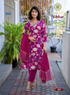 Nikhaar Vol 4 By Passion Tree Rayon Printed Kurti With Bottom Dupatta Wholesalers In Surat